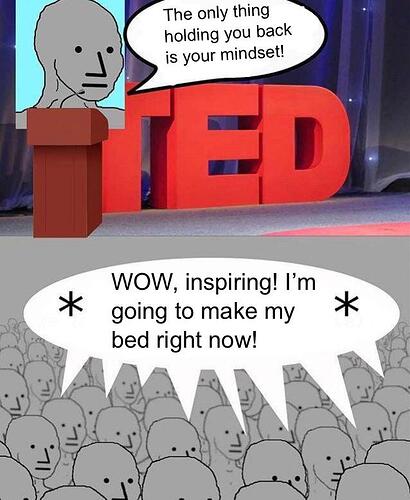 TED talk npc