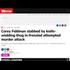 Corey Feldman stabbed by knife-wielding thug